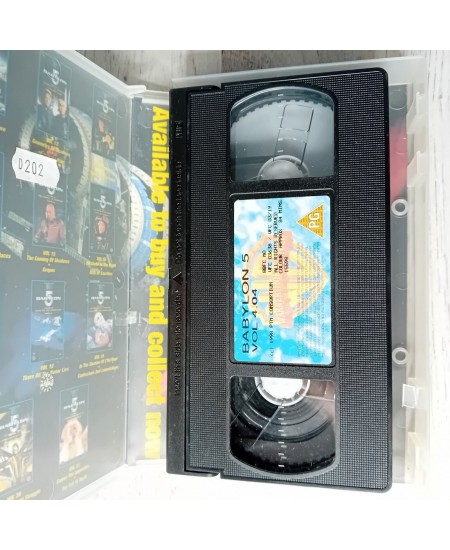 BABYLON 5 VOL 4.04 VHS TAPE - RARE SERIES MOVIE FILM SCI FI