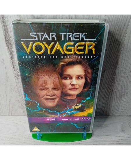 STAR TREK VOYAGER VOL 4.6 VHS TAPE - RARE SERIES MOVIE FILM SCI FI