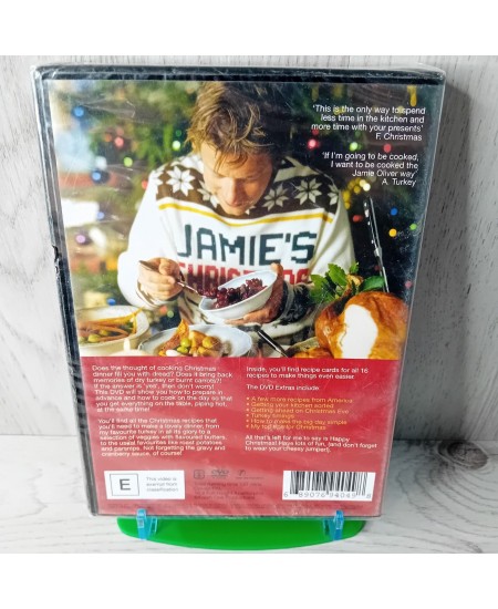 JAMIES CHRISTMAS DVD - RARE RETRO NEW & SEALED - JAMIE OLIVER