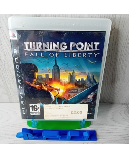 TURNING POINT FALL OF LIBERTY PS3 Game - Rare Retro Gaming PLAYSTATION 3