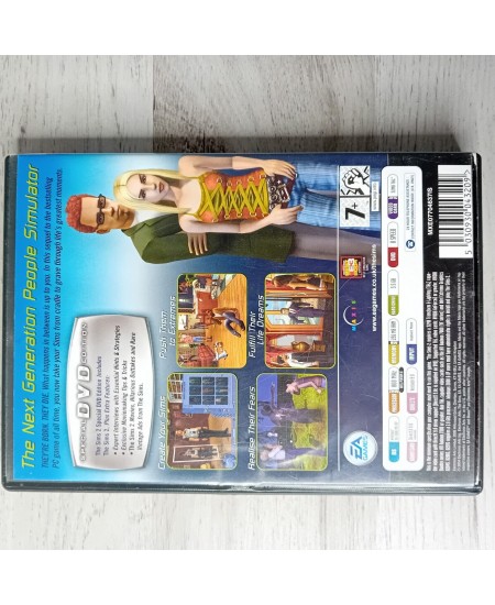 THE SIMS 2 PC SPECIAL DVD EDITION - RARE RETRO GAMING BONUS DISC ONLY