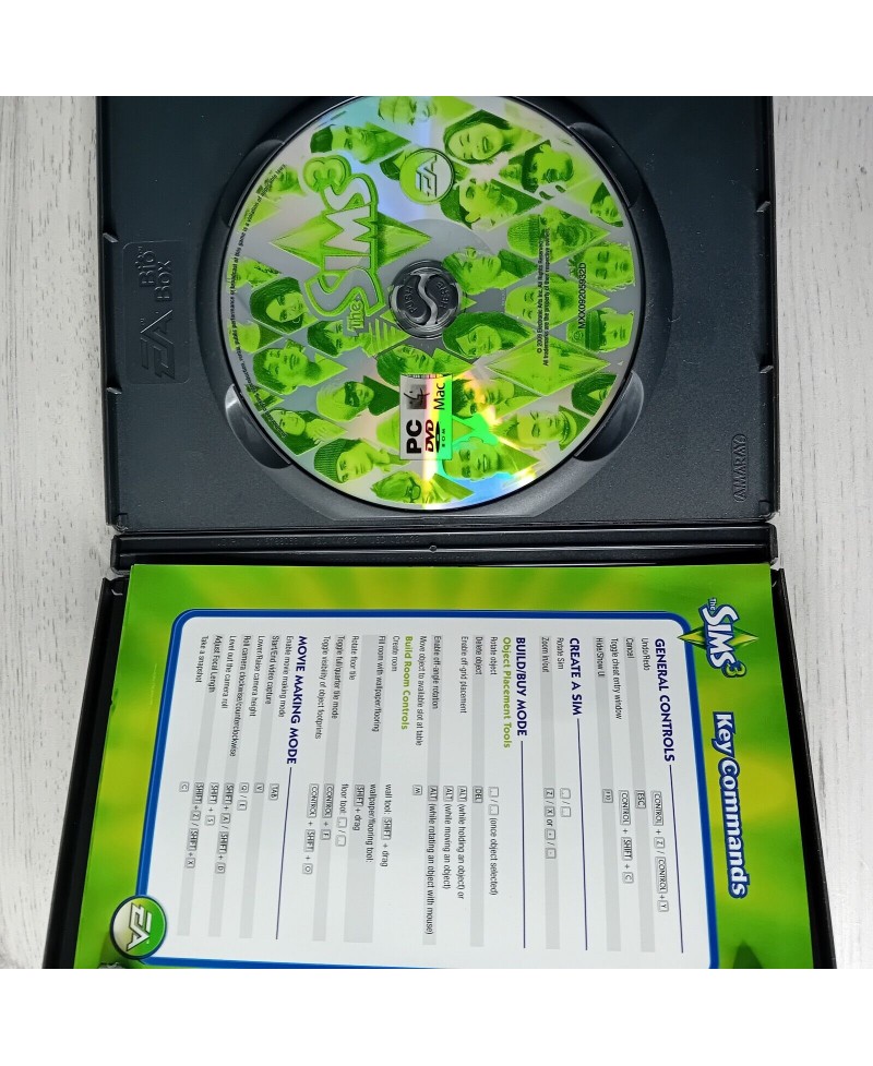 THE SIMS 3 PC DVD ROM GAME - RARE RETRO GAMING