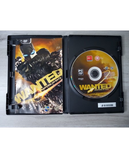 WANTED WEAPONS OF FATE PC DVD ROM GAME - RETRO GAMING RARE VINTAGE
