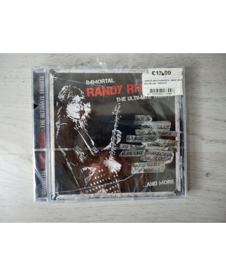 RANDY RHOADS IMMORTAL ULTIMATE ALBUM - NEW FACTORY SEALED - RARE MUSIC CD RETRO