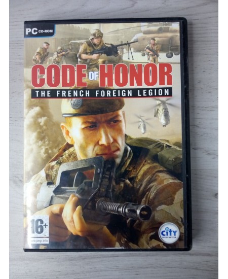 CODE OF HONOR THE FRENCH FOREIGN LEGION PC CD-ROM GAME VINTAGE RETRO GAMING RARE