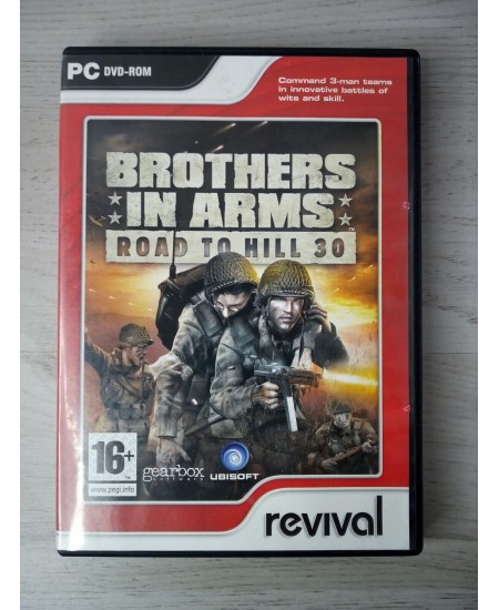BROTHERS IN ARMS ROAD TO HILL 30 - PC DVD-ROM - VINTAGE RARE GAMING RETRO