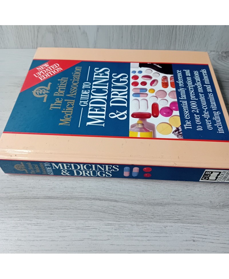 BRITISH MEDICAL GUIDE TO MEDICINE & DRUGS BOOK NEW EDITION HARDBACK