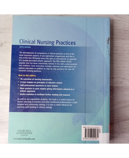 CLINICAL NURSING PRACTICES 5TH EDITION BOOK