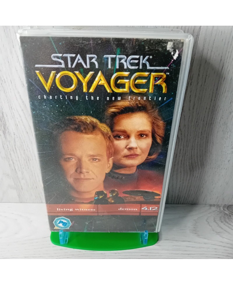 STAR TREK VOYAGER 4.12 VHS TAPE - RARE RETRO MOVIE SERIES