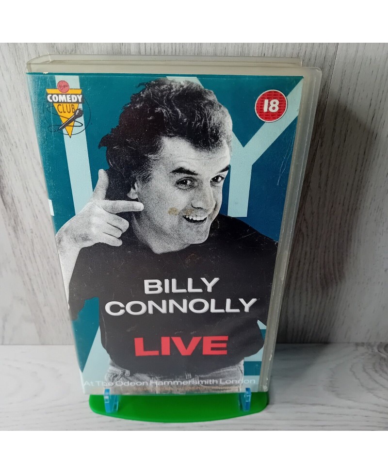 BILLY CONNOLLY LIVE VHS TAPE - RARE RETRO MOVIE SERIES COMEDY