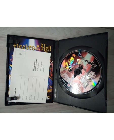 HEAVEN & HELL PC CD-ROM GAME - COLLECTABLE RETRO GAMING RARE VINTAGE