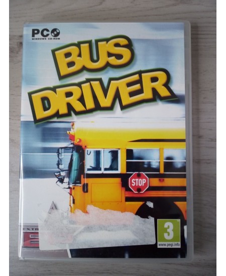 BUS DRIVER PC CD-ROM GAME - COLLECTABLE RETRO GAMING RARE VINTAGE