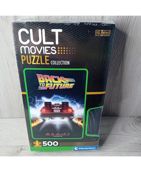 CULT MOVIES PUZZLE COLLECTION BACK TO THE FUTURE 500 PIECE JIGSAW - NEW SEALED
