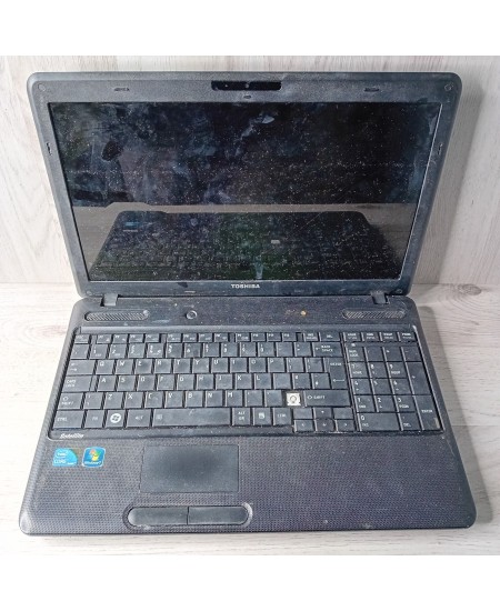 TOSHIBA SATELLITE C660-1J2 LAPTOP - NOT TESTED FOR SPARES OR REPAIRS FOR PARTS