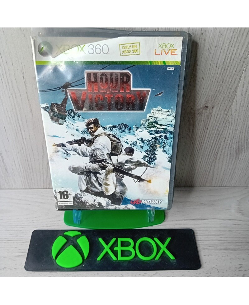 HOUR OF VICTORY XBOX 360 GAME - RARE RETRO GAMING