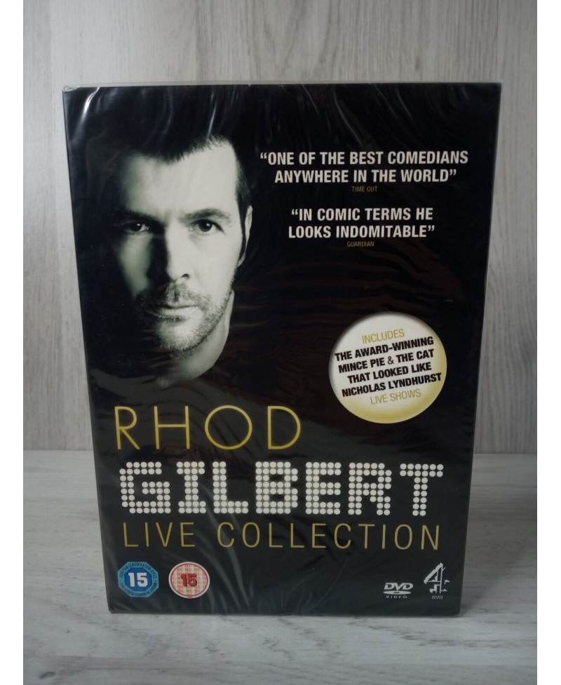 RHOD GILBERT LIVE COLLECTION DVD - NEW FACTORY SEALED - RARE COMEDY