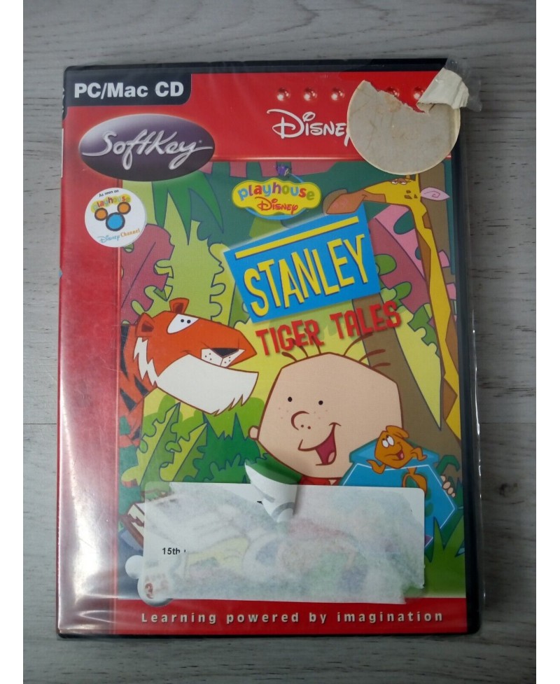 DISNEY STANLEY TIGER TALES PC CD-ROM MAC GAME - FACTORY SEALED RETRO GAMING RARE