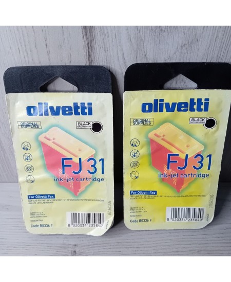 OLIVETTI FJ31 BLACK INK BUNDLE NEW IN BOX - ORIGINAL