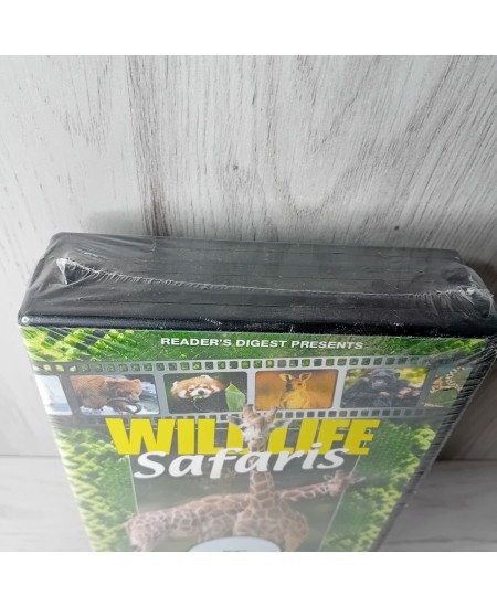 WILDLIFE SAFARIS READERS DIGEST DVD BOXSET x 3 - 2009 NEW & SEALED RARE