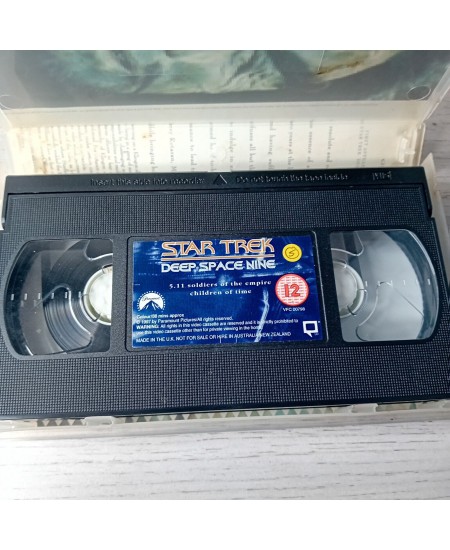 STAR TREK DEEP SPACE NINE 5.11 VHS TAPE -RARE RETRO MOVIE SERIES VINTAGE