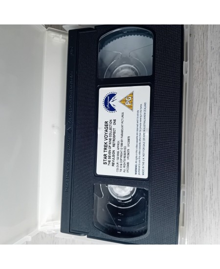 STAR TREK SEVEN OF NINE COLLECTION VHS TAPE -RARE RETRO MOVIE SERIES VINTAGE