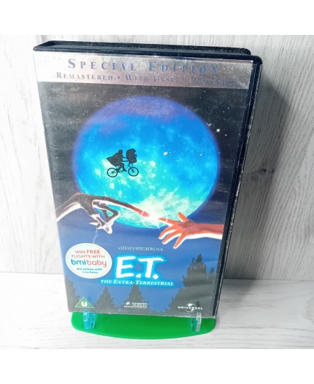 E.T SPECIAL EDITION VHS TAPE -RARE RETRO MOVIE SERIES VINTAGE 2002