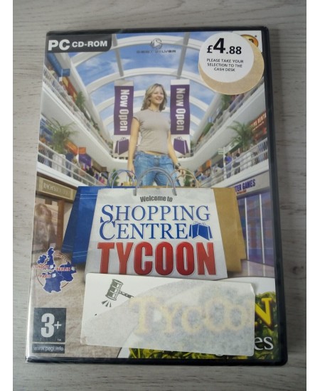 SHOPPING CENTRE TYCOON PC CD-ROM GAME FACTORY SEALED VINTAGE RARE RETRO GAMING