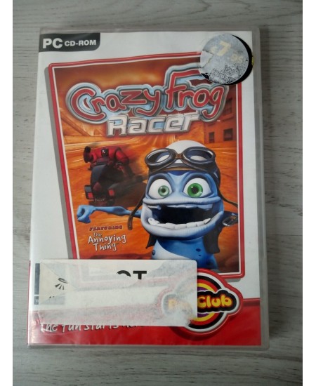CRAZY FROG RACER PC CD-ROM GAME FACTORY SEALED VINTAGE RARE RETRO GAMING