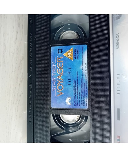 STAR TREK DEEP SPACE NINE VOL 4.2 VHS TAPE - RARE RETRO MOVIE SCI FI