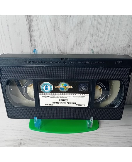 BARNEYS GREAT ADVENTURE VHS TAPE - RARE RETRO MOVIE KIDS