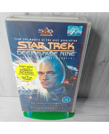 STAR TREK DEEP SPACE NINE VOL 5.8 VHS TAPE - RARE RETRO MOVIE SCI FI