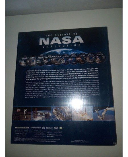 THE NASA COLLECTION 10 DVD LIMITED EDITION GIFT TIN - NEW IN BOX