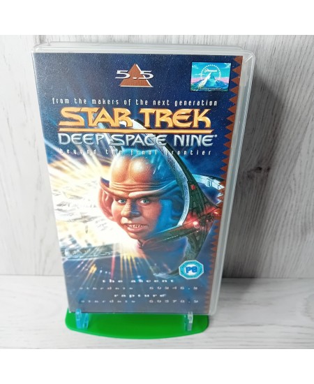 STAR TREK DEEP SPACE NINE 5.5 VHS TAPE -RARE RETRO MOVIE SERIES VINTAGE