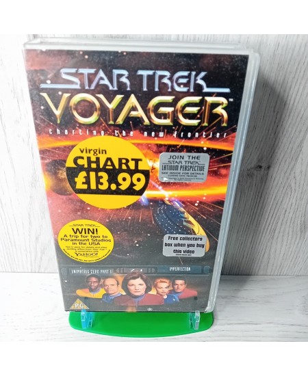 STAR TREK VOYAGER 7.1 VHS TAPE -RARE RETRO MOVIE SERIES VINTAGE