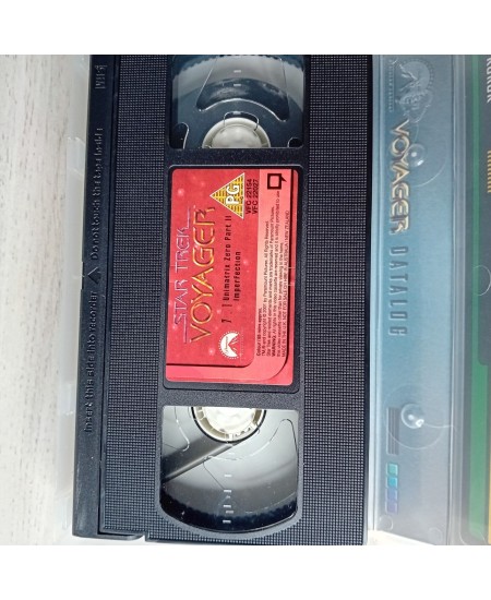 STAR TREK VOYAGER 7.1 VHS TAPE -RARE RETRO MOVIE SERIES VINTAGE