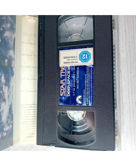 STAR TREK DEEP SPACE NINE 5.7 VHS TAPE -RARE RETRO MOVIE SERIES VINTAGE