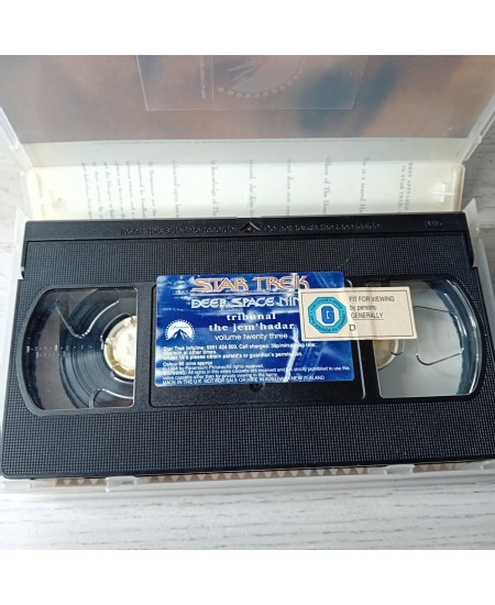 STAR TREK DEEP SPACE NINE VOL 23 VHS TAPE -RARE RETRO MOVIE SERIES VINTAGE