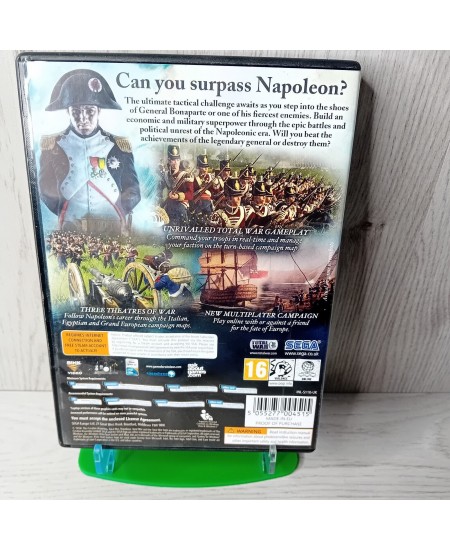 NAPOLEON TOTAL WAR PC DVD GAME -RETRO GAMING RARE VINTAGE