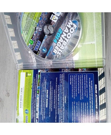 FOOTBALL MANAGER 2014 PC DVD GAME -RETRO GAMING RARE VINTAGE