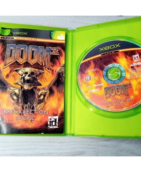 DOOM 3 XBOX Game - Rare Retro Gaming