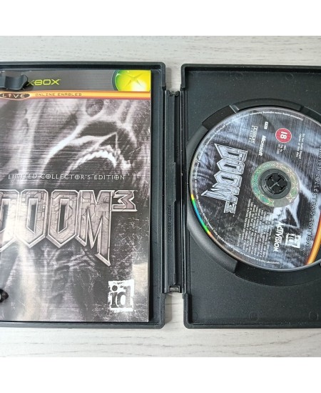 DOOM 3 LIMITED COLLECTORS EDITION XBOX Game - Rare Retro Gaming