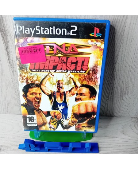 TNA IMPACT PS2 GAME - RARE VINTAGE RETRO GAMING PS2 WRESTLING