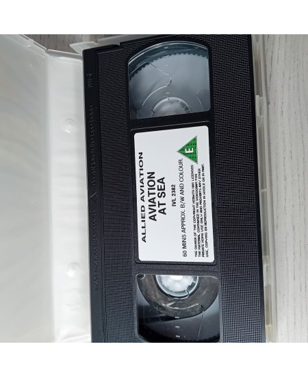 AA  AVIATION AT THE SEA VHS TAPE -RARE RETRO MOVIE SERIES VINTAGE