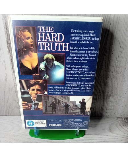 THE HARD TRUTH BIG BOX VHS TAPE -RARE RETRO MOVIE SERIES VINTAGE