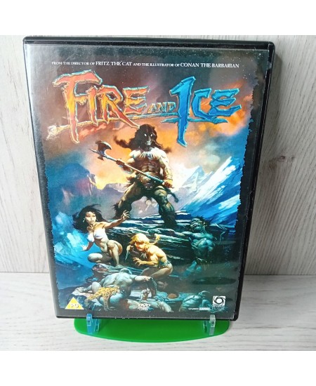 FIRE AND ICE DVD - RARE RETRO ANIMATION 1982 ON DVD
