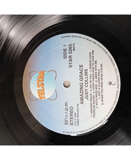 AMAZING GRACE JUDY COLLINS Music Vinyl LP Record - Rare Retro Music