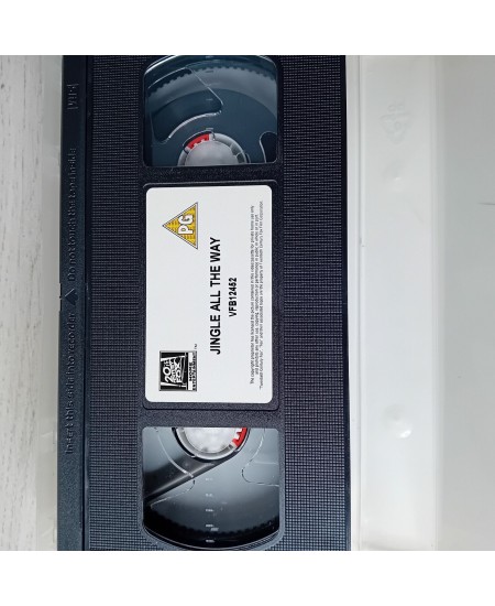 JINGLE ALL THE WAY VHS TAPE -RARE RETRO MOVIE SERIES VINTAGE