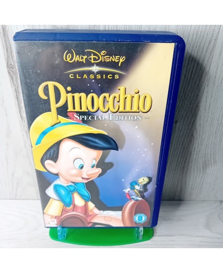 PINOCCHIO SPECIAL EDITION VHS TAPE -RARE RETRO MOVIE SERIES VINTAGE