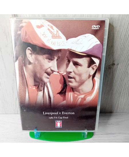 1989 FA CUP FINAL LIVERPOOL & EVERTON DVD - RARE RETRO SOCCER