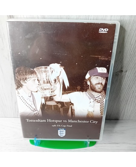 1981 FA CUP FINAL TOTTENHAM HOTSPUR VS MANCHESTER CITY DVD - RARE RETRO SOCCER